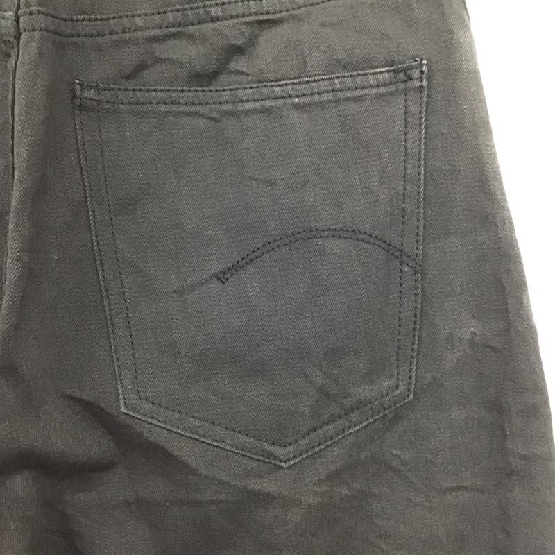 ジースターロゥ G-STAR RAW パンツ デニム、ジーンズ デニムパンツ ワイドパンツ カジュアルパンツ Gパン 27インチ 無地 ダークグレー / ダークグレー /  メンズ USED 古着 中古 10146225