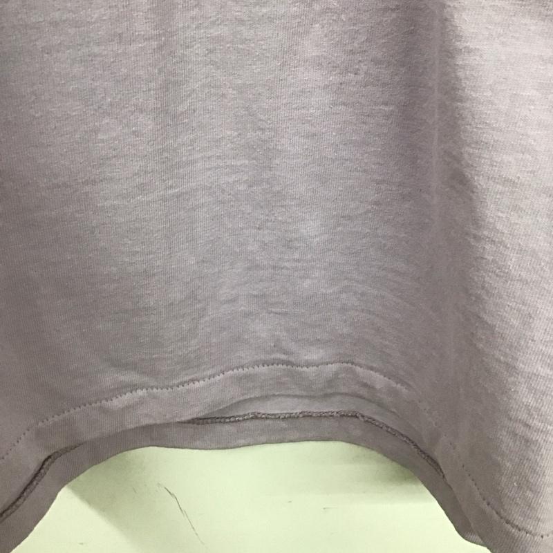 ラディアル RADIALL カットソー 長袖 長袖カットソー プリントカットソー クルーネック mashup L ロゴ、文字 紫 / パープル /  メンズ USED 古着 中古 10131009