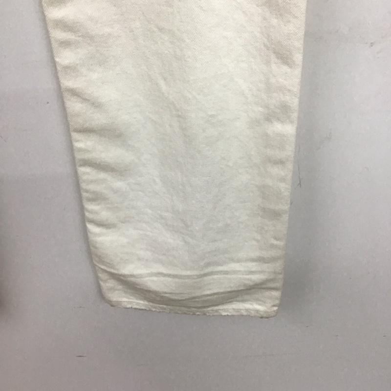 ロンハーマン Ron Herman パンツ デニム、ジーンズ デニムパンツ スリムパンツ ダメージジーンズ 28インチ ダメージ加工 白 / ホワイト /  メンズ USED 古着 中古 10117848