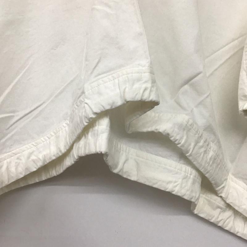 ザラ ZARA カットソー 半袖 半袖カットソー 無地Tシャツ クルーネックカットソー L 無地 白 / ホワイト /  レディース USED 古着 中古 10143831