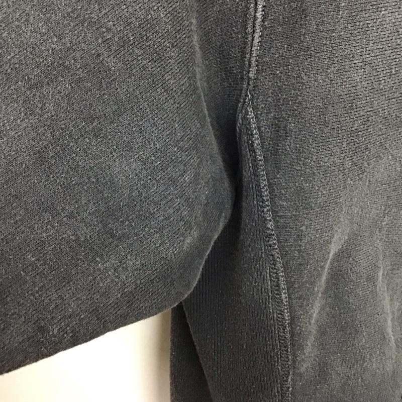 バウワウ Bowwow パーカー 長袖 長袖パーカー プルオーバーパーカー スウェット L ダメージ加工 ダークグレー / ダークグレー /  メンズ USED 古着 中古 10148309