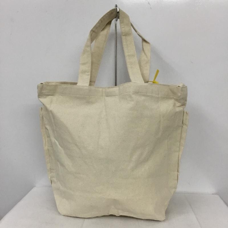 ザノースフェイス THE NORTH FACE ショルダーバッグ ショルダーバッグ オーガニックコットントート キャンバストート ロゴ、文字 アイボリー / アイボリー /  メンズ USED 古着 中古 10131803