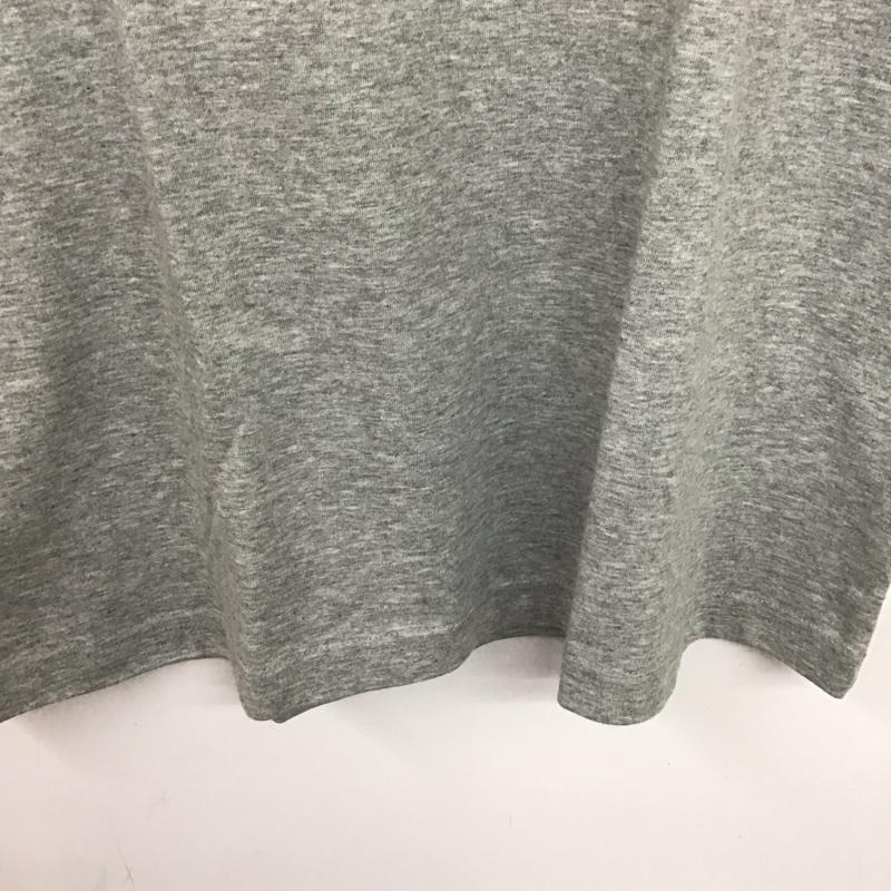 ヘリーハンセン HELLY HANSEN Tシャツ 半袖 hez62006 半袖カットソー プリントTシャツ クルーネックカットソー XL ロゴ、文字 灰 / グレー /  メンズ USED 古着 中古 10132386