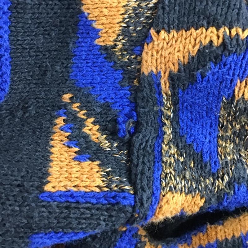 クリスチャンディオール Christian Dior ニット、セーター 長袖 M  マルチカラー / マルチカラー /  メンズ USED 古着 中古 10117149