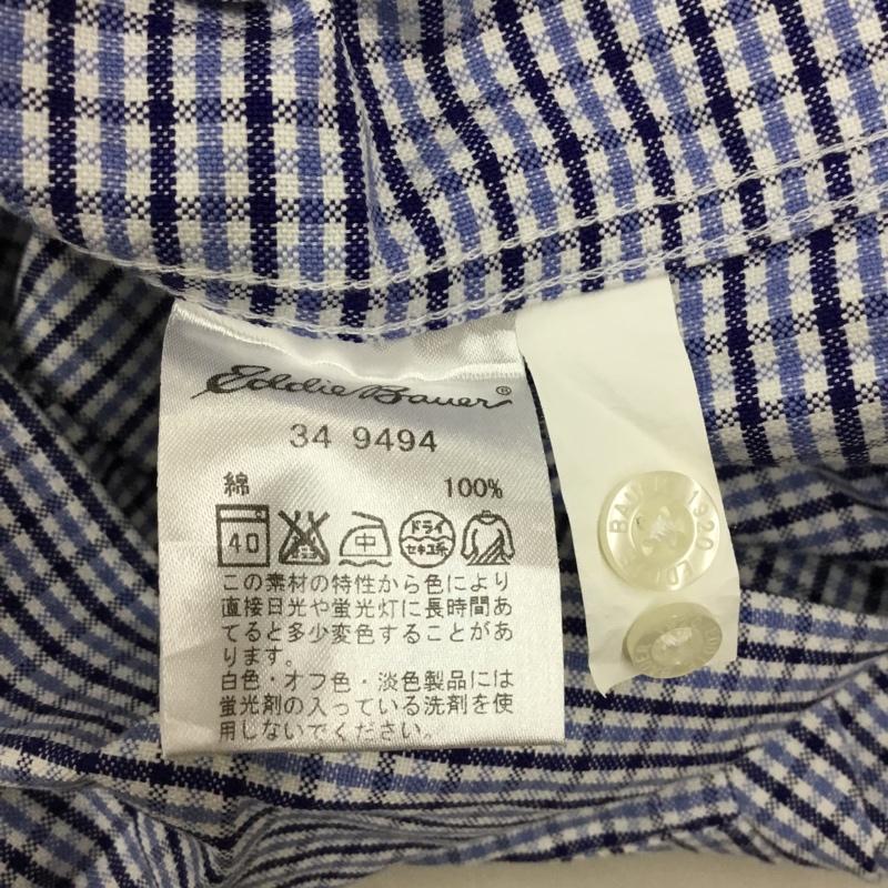 エディーバウアー Eddie Bauer シャツ、ブラウス 半袖 半袖シャツ カラーシャツ 半袖カットソー チェックシャツ S チェック マルチカラー / マルチカラー /  メンズ USED 古着 中古 10115821