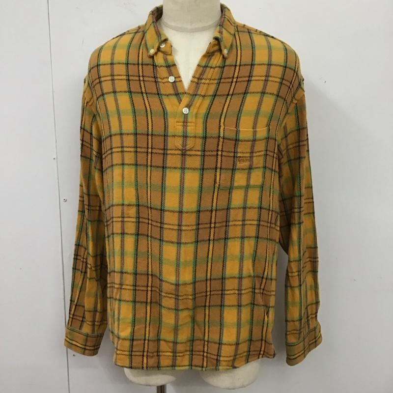 シュプリーム Supreme シャツ、ブラウス 長袖 SS23 PulloverPlaidFlannelShirt 長袖チェックシャツ M チェック マルチカラー / マルチカラー /  メンズ USED 古着 中古 10119131