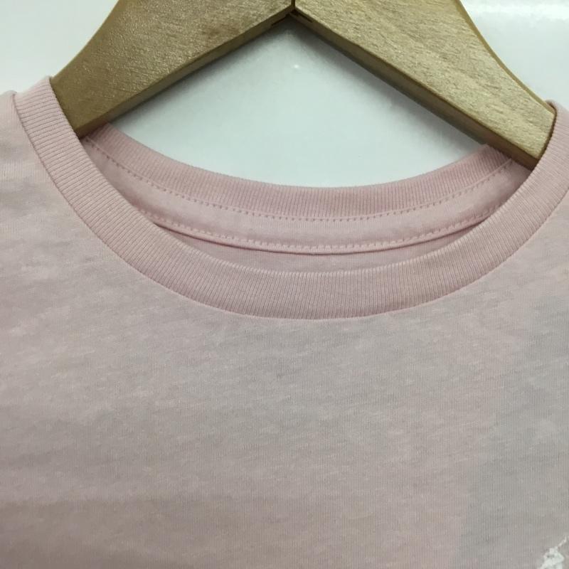 ポロラルフローレン POLO RALPH LAUREN Tシャツ 長袖 313854943001 キッズ ロンT 130 タグ付き 130cm ワンポイント 桃 / ピンク /  ガールズ USED 古着 中古 10144693