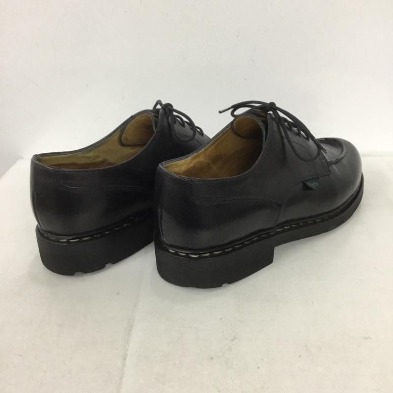 パラブーツ Paraboot 革靴 革靴 34013 7 1/2 7.5 レザーシューズ 無地 黒 / ブラック /  メンズ USED 古着 中古 10133894