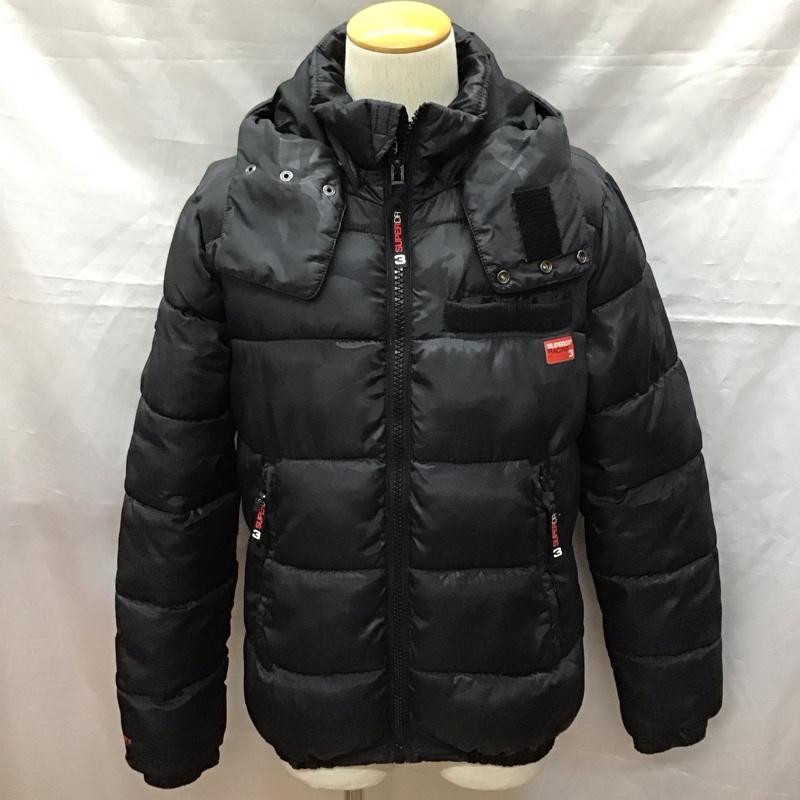 スーパードライ SUPERDRY ジャケット、上着 ジャケット、ブレザー M50LL006 TRI RACING CAMO S ロゴ、文字 黒 / ブラック /  メンズ USED 古着 中古 10118027