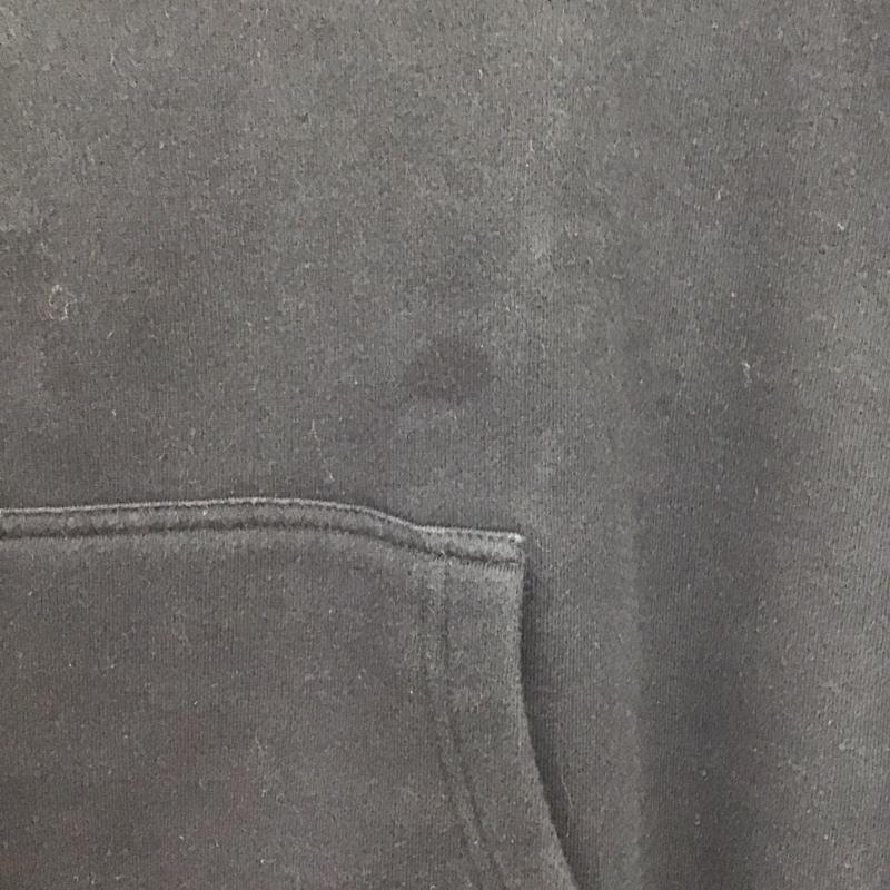 ハフ HUF パーカー 長袖 長袖パーカー プルオーバーパーカー スウェット L ロゴ、文字 黒 / ブラック /  メンズ USED 古着 中古 10146239