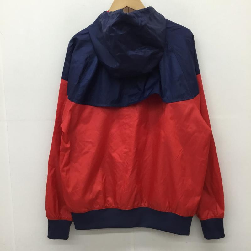 ナイキ NIKE ジャケット、上着 ジャケット、ブレザー DA0002-657 M ロゴ、文字 赤 / レッド / X 紺 / ネイビー /  メンズ USED 古着 中古 10131961