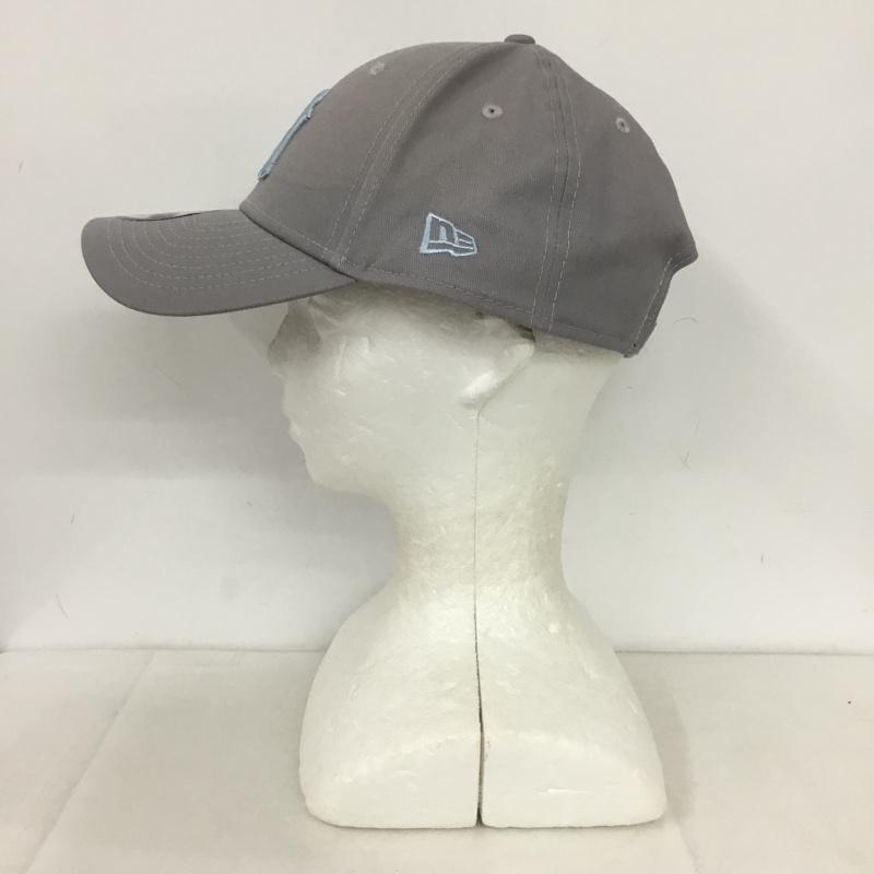 ニューエラ NEW ERA 帽子 キャップ NY 9FORTY ロゴ、文字 灰 / グレー /  メンズ USED 古着 中古 10143650