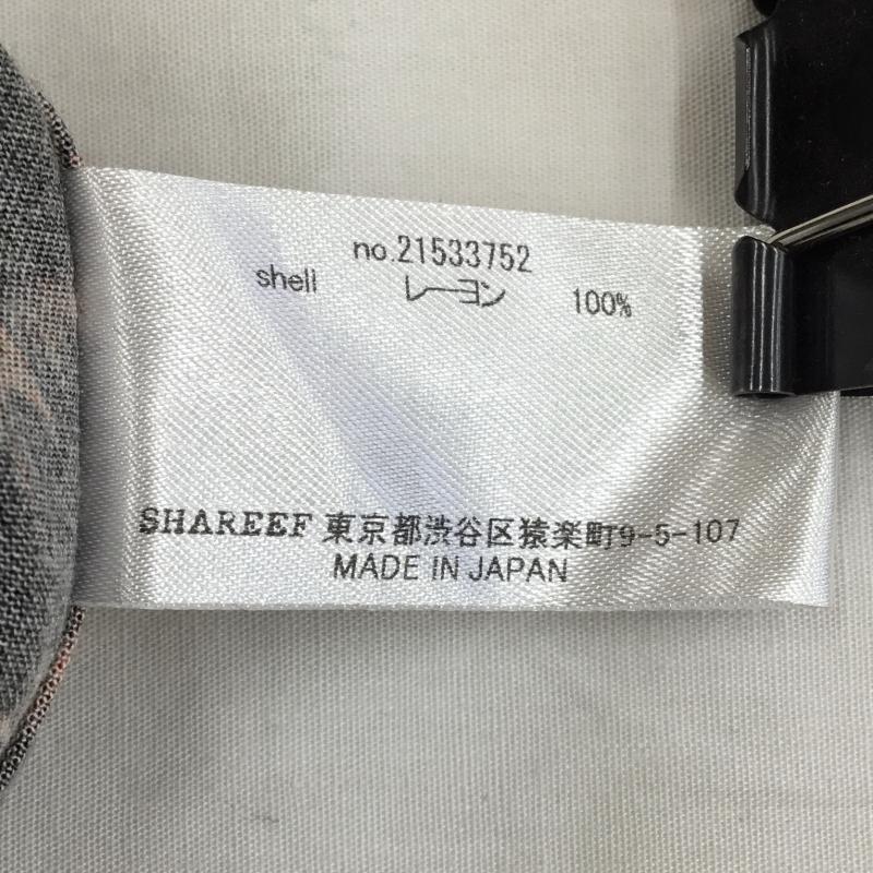 シャリーフ SHAREEF シャツ、ブラウス 半袖 SHAREEF 21533752 総柄　半袖シャツ 1 総柄 黒 / ブラック / X 赤 / レッド / X 橙 / オレンジ /  メンズ USED 古着 中古 10129671