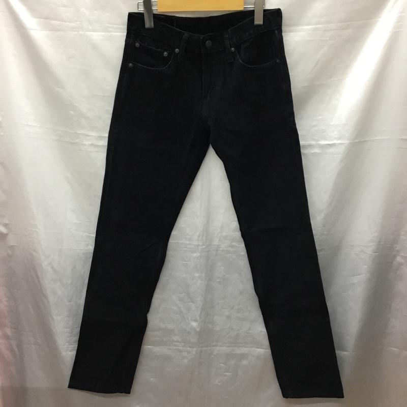 リーバイストラウスアンドコー Levi Strauss & co. パンツ デニム、ジーンズ コーデュロイパンツ ストレートパンツ カジュアルパンツ 29インチ 無地 黒 / ブラック /  メンズ USED 古着 中古 10120130