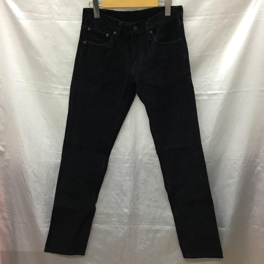 リーバイストラウスアンドコー Levi Strauss & co. パンツ デニム、ジーンズ コーデュロイパンツ ストレートパンツ カジュアルパンツ 29インチ 無地 黒 / ブラック /  メンズ USED 古着 中古 10120130