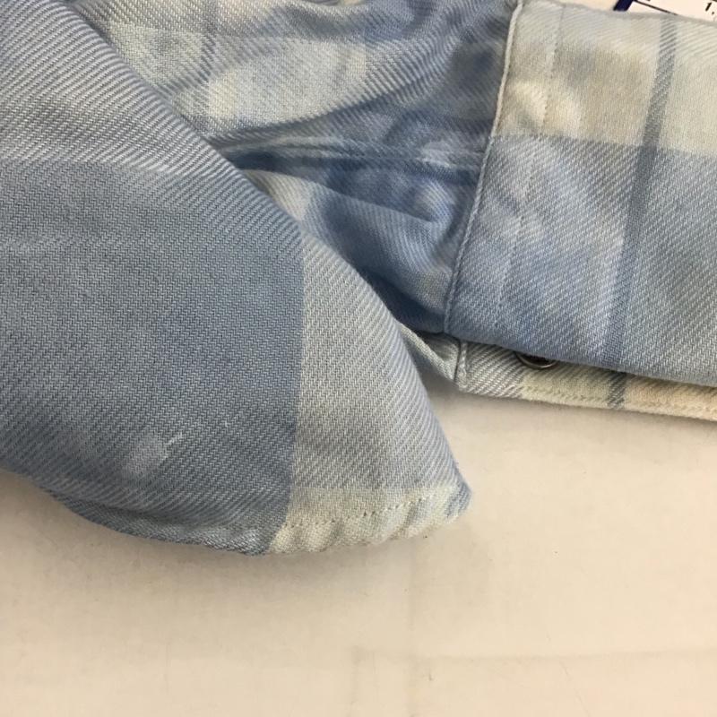 ラルフローレン RALPHLAUREN シャツ、ブラウス 長袖 長袖シャツ チェックシャツ カラーシャツ S チェック 水色 / ライトブルー /  ボーイズ USED 古着 中古 10128766