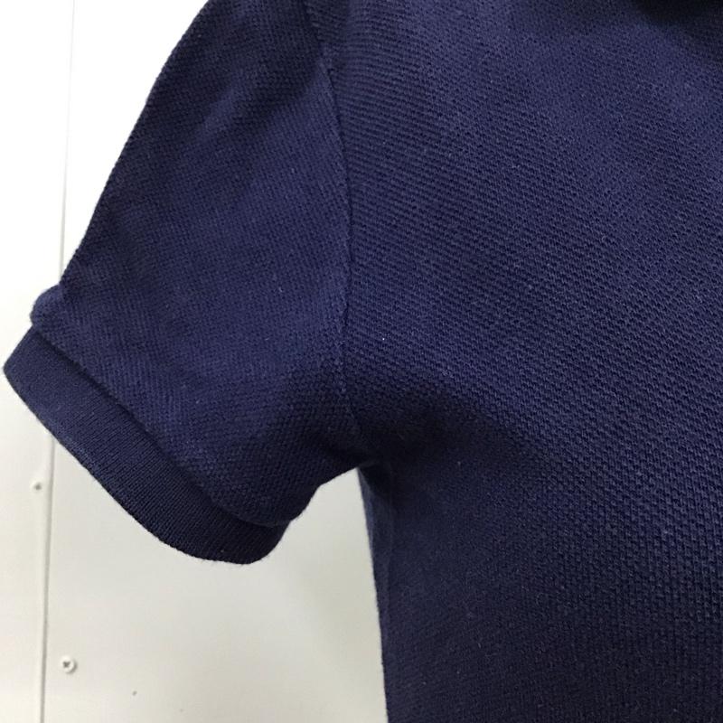 ラルフローレン RALPHLAUREN ポロシャツ 半袖 コットン XS ワンポイント 紺 / ネイビー /  レディース USED 古着 中古 10114074