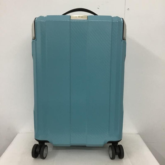 レジェンドウォーカー LEGEND WALKER スーツケース、トランク スーツケース、トランク 6720-49 円型キャリーハンドル ロゴ、文字 水色 / ライトブルー /  メンズ USED 古着 中古 10147558