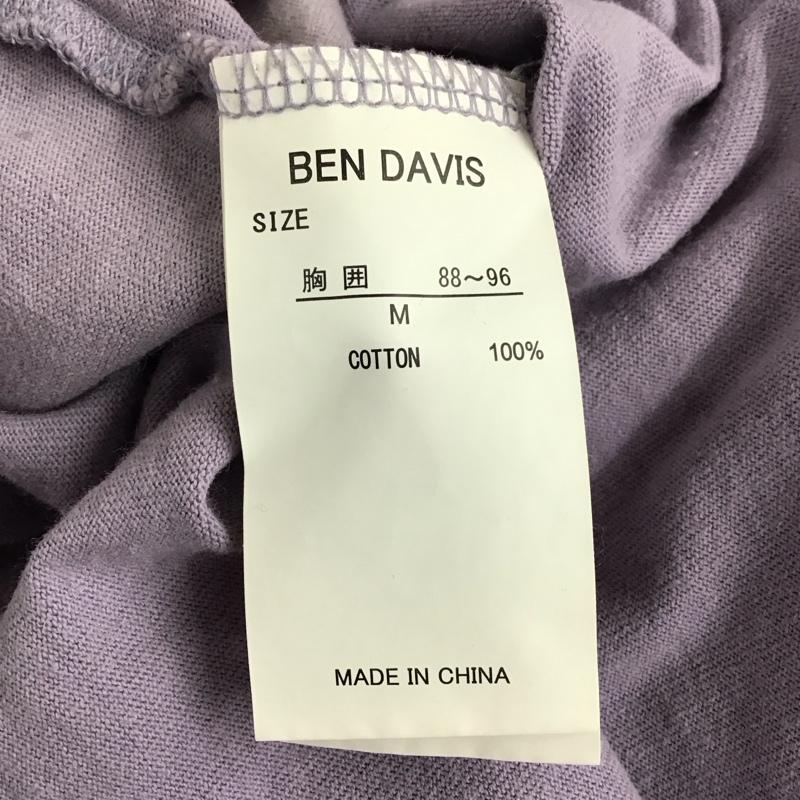 ベンデイビス BEN DAVIS Tシャツ 半袖 C-9580000 ポケットTシャツ M ワンポイント 紫 / パープル /  メンズ USED 古着 中古 10117034