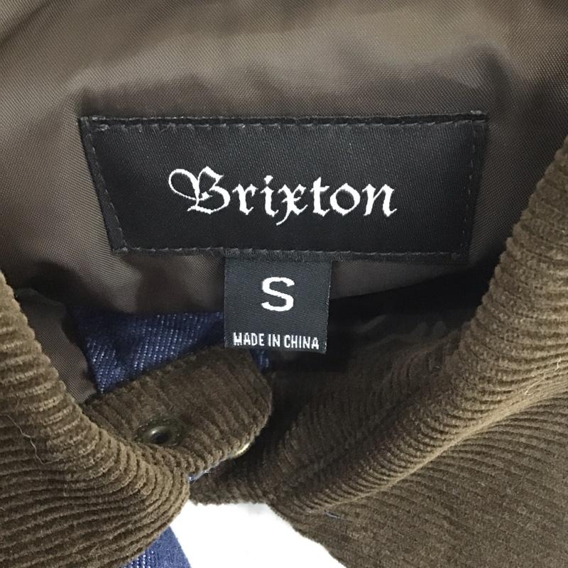 ブリクストン BRIXTON ジャケット、上着 ジャケット、ブレザー デニムジャケット カラージャケット 長袖ジャケット ブルゾン S 無地 インディゴ / インディゴ /  メンズ USED 古着 中古 10108662