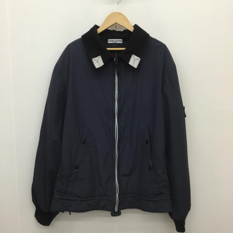 ストーンアイランド STONE ISLAND ジャケット、上着 ジャケット、ブレザー XXL 無地 紺 / ネイビー / X 黒 / ブラック /  メンズ USED 古着 中古 10118732