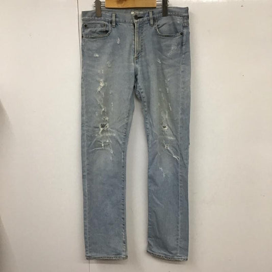 ロンハーマン Ron Herman パンツ デニム、ジーンズ デニムパンツ スリムパンツ ストレッチパンツ ダメージジーンズ 30インチ ダメージ加工 インディゴ / インディゴ /  メンズ USED 古着 中古 10117557