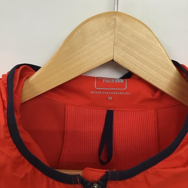 ザノースフェイス THE NORTH FACE ジャケット、上着 ジャンパー、ブルゾン np21561 SwallowtailVentHoodie ジップアップジャケット M ロゴ、文字 赤 / レッド / X 紺 / ネイビー /  メンズ USED 古着 中古 10150102