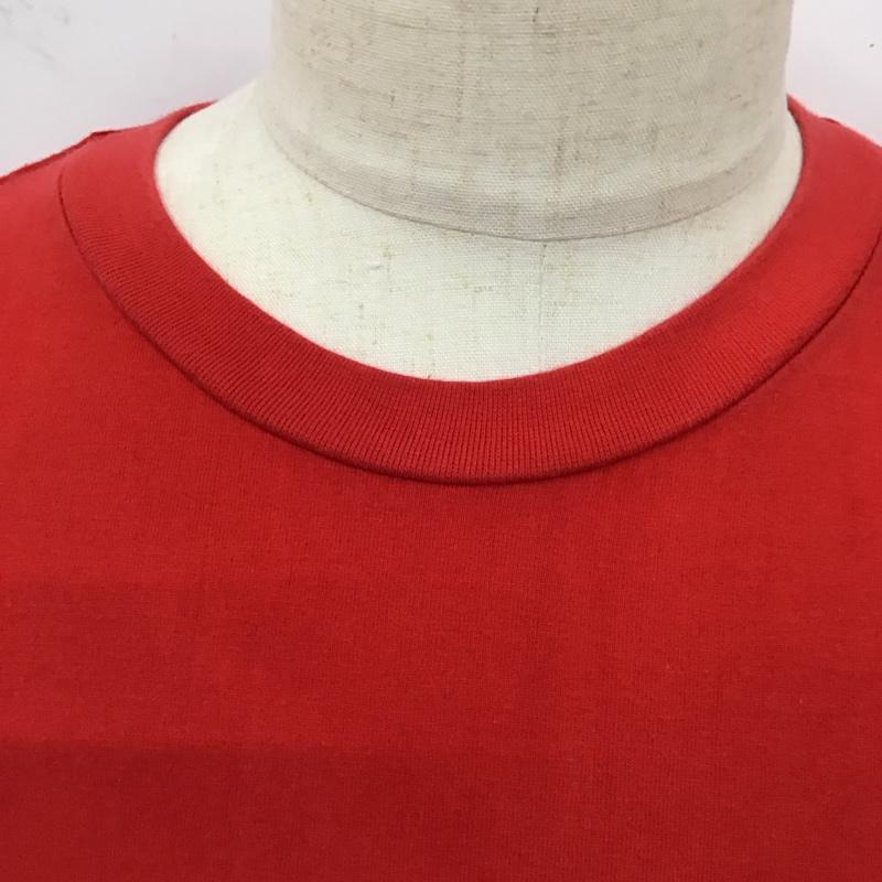 ステューシー STUSSY Tシャツ 半袖 L プリント X ロゴ、文字 赤 / レッド /  メンズ USED 古着 中古 10117210