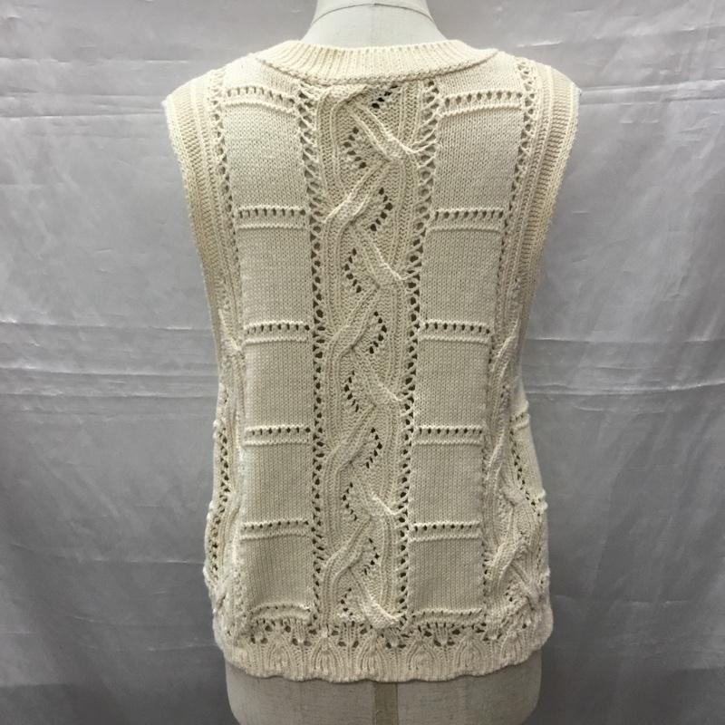 ザラ ZARA ベスト ベスト ニットベスト プルオーバー M 花柄 マルチカラー / マルチカラー /  レディース USED 古着 中古 10115796