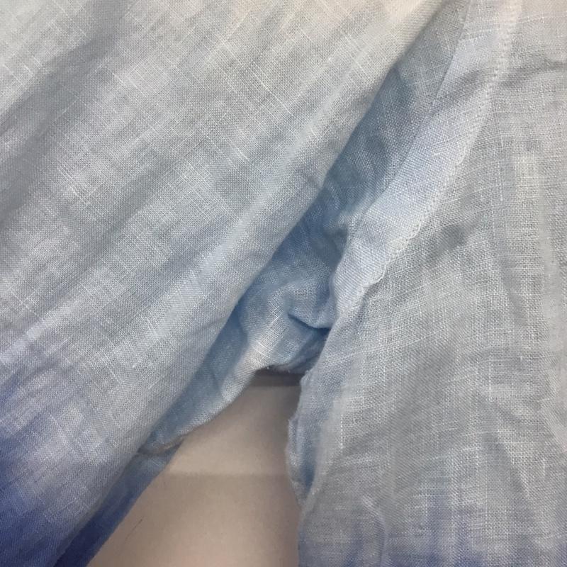 ラルフローレン RALPHLAUREN シャツ、ブラウス 長袖 長袖シャツ 無地シャツ カラーシャツ ボタンダウンシャツ M ロゴ、文字 水色 / ライトブルー /  メンズ USED 古着 中古 10137971