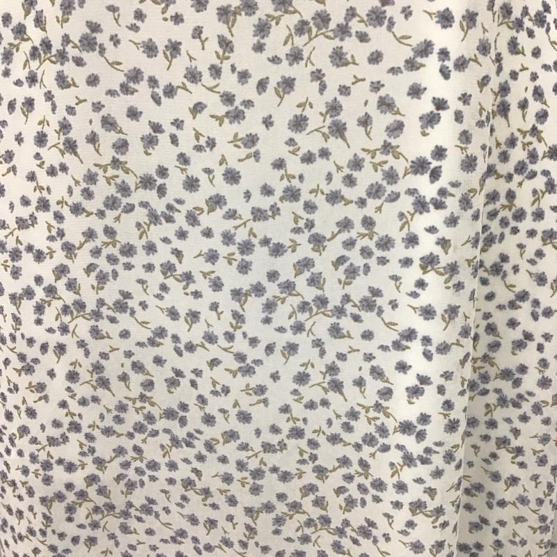 マジェスティックレゴン MAJESTIC LEGON ワンピース ロングスカート 1013066334 上品プチフリルワンピース M 花柄 白 / ホワイト /  レディース USED 古着 中古 10115890