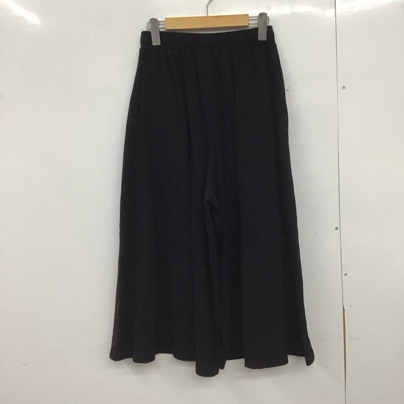 ニコアンド niko and... ボトムス ボトムス NKN35503AD スウェットタックスカーチョ M 無地 黒 / ブラック /  レディース USED 古着 中古 10148547