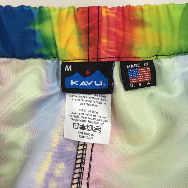 カブー KAVU パンツ ショートパンツ ハーフパンツ ショートパンツ カジュアルパンツ アウトドア M プリント マルチカラー / マルチカラー /  メンズ USED 古着 中古 10120109