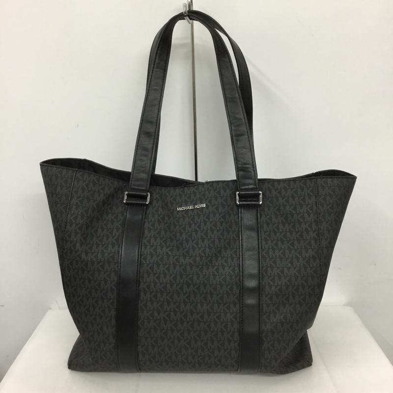 マイケルコース MICHAEL KORS トートバッグ トートバッグ 37F1LCOT3B クーパー ショッパー トート ロゴ、文字 黒 / ブラック /  メンズ USED 古着 中古 10128995