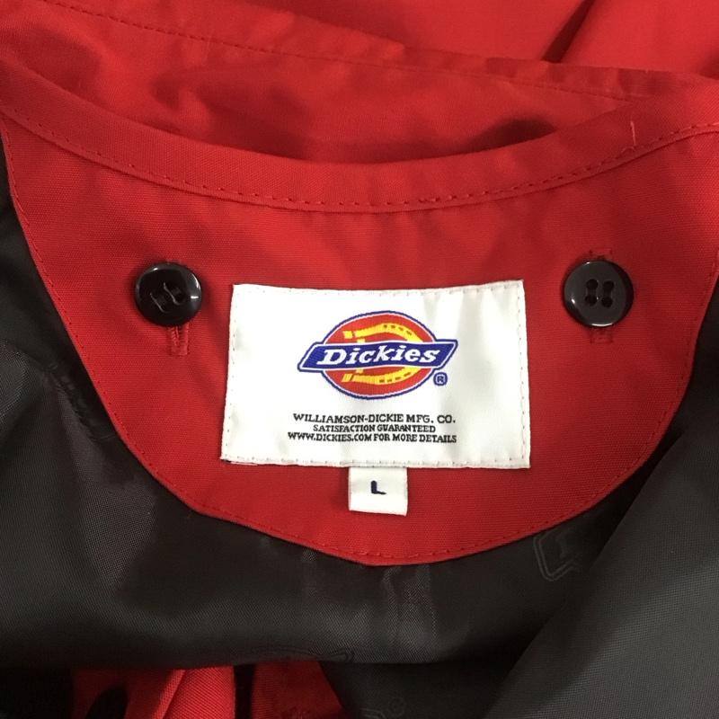 ディッキーズ Dickies ジャケット、上着 ジャンパー、ブルゾン ジップアップジャケット ジャンパー ジャケット カジュアルジャケット アウター L 無地 赤 / レッド /  メンズ USED 古着 中古 10106796