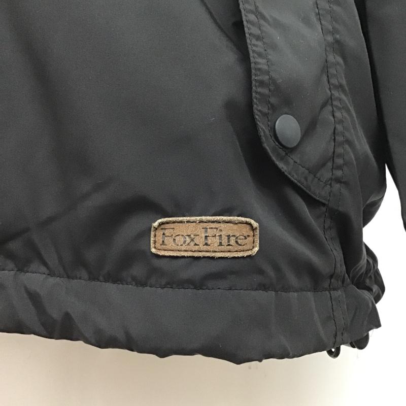 フォックスファイヤー FOXFIRE ジャケット、上着 ジャンパー、ブルゾン ジップアップジャケット ジャンパー アウター ロングジャケット パーカー XL 無地 黒 / ブラック /  メンズ USED 古着 中古 10105601