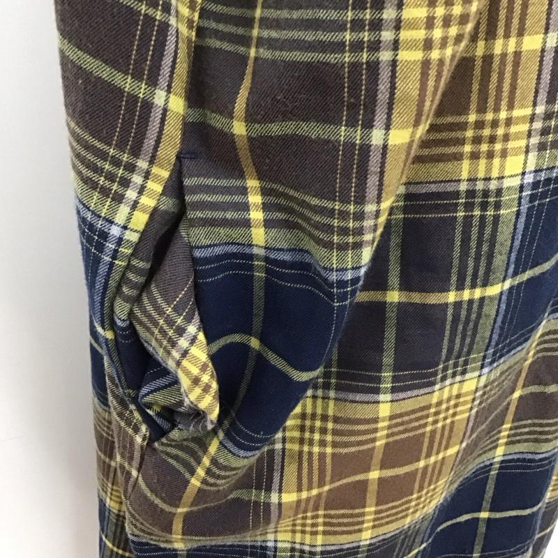 レプシィム LEPSIM ワンピース ロングスカート 長袖シャツワンピース カラーシャツワンピース ロングワンピース FREE チェック マルチカラー / マルチカラー /  レディース USED 古着 中古 10113064