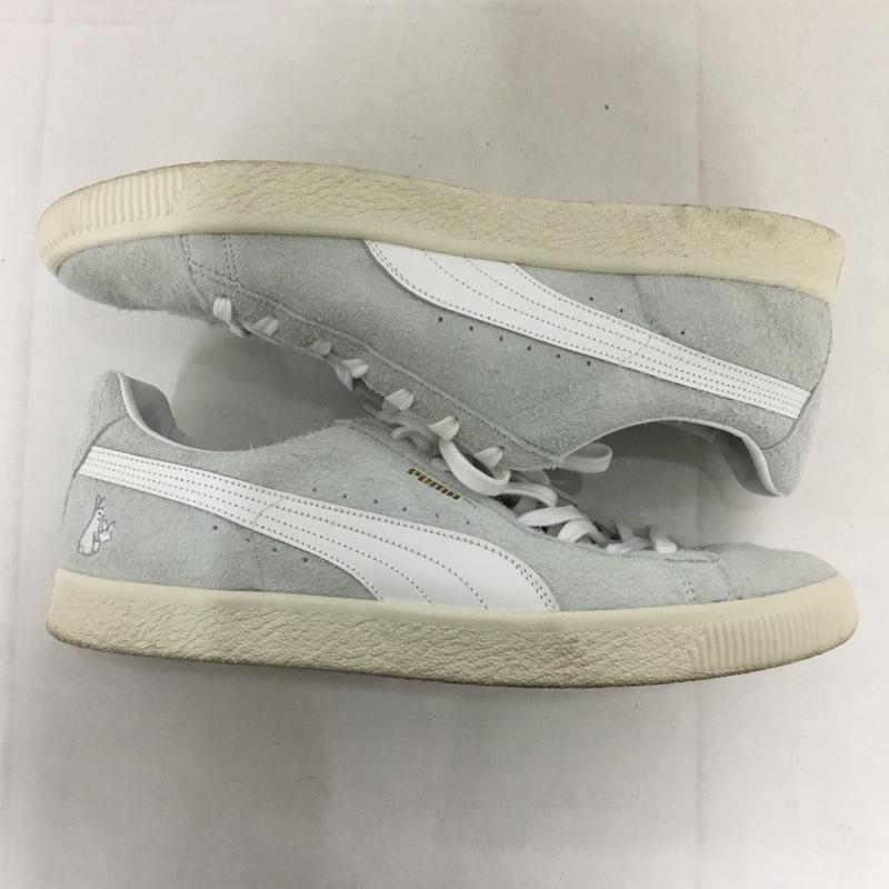 プーマ PUMA スニーカー スニーカー 386803-01 SUEDE VTG MIJ FR2 ATMOS トリプルコラボレーション 28cm 箱有 28.0cm ロゴ、文字 水色 / ライトブルー /  メンズ USED 古着 中古 10131229