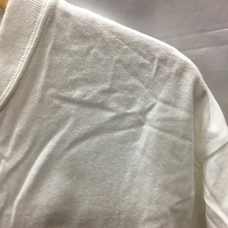 エドウィン EDWIN Tシャツ 半袖 ET8027 フォトプリントT L プリント 白 / ホワイト /  メンズ USED 古着 中古 10117791