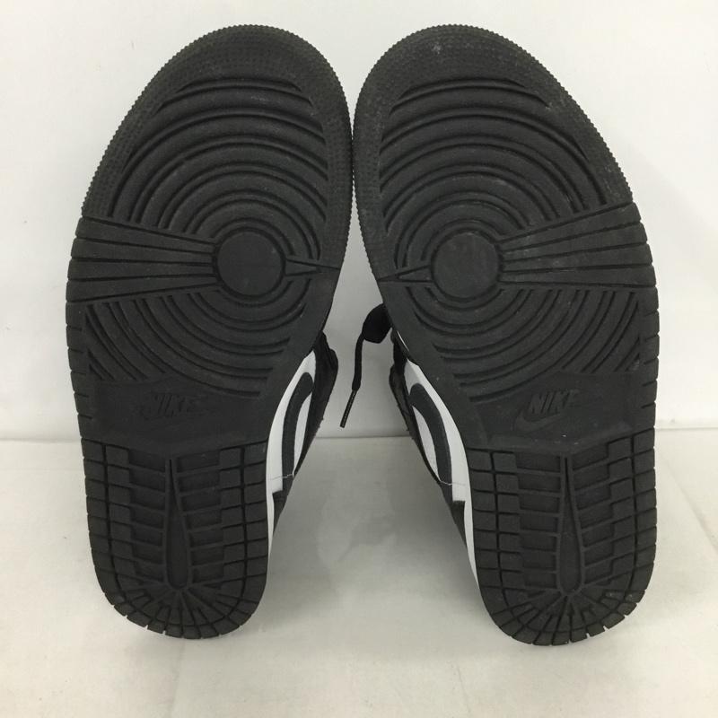 ナイキ NIKE スニーカー スニーカー DQ8426-010 JORDAN BRAND AIR JORDAN 1 MID 27cm 27.0cm ロゴ、文字 白 / ホワイト / X 黒 / ブラック /  メンズ USED 古着 中古 10133902