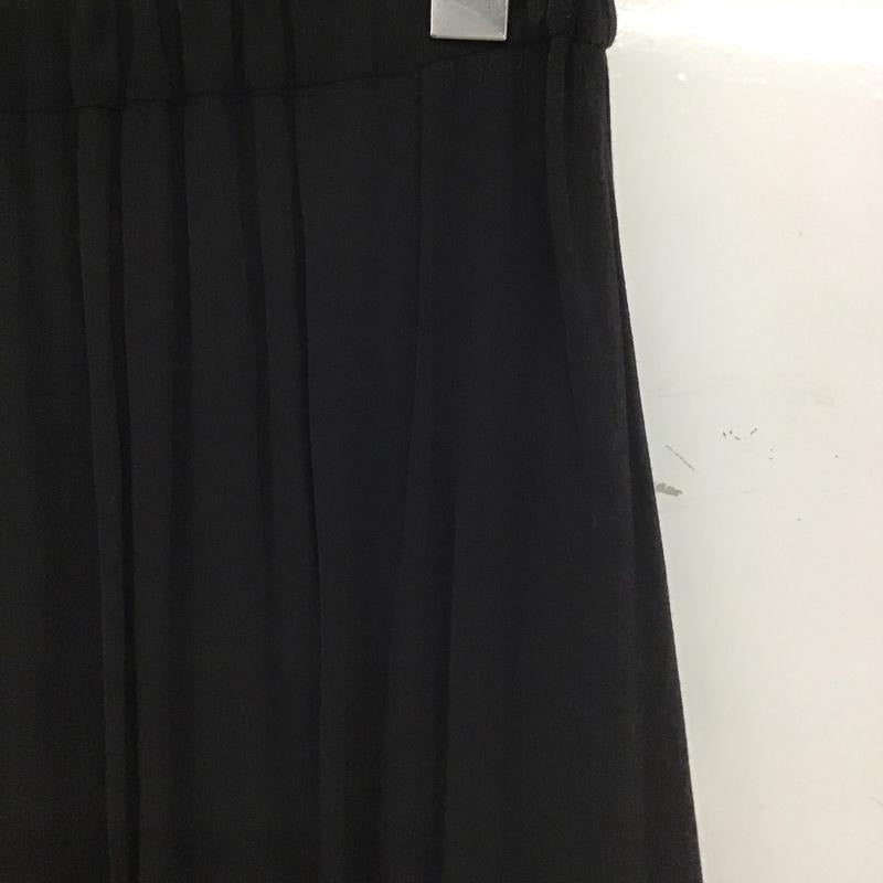 ローリーズファーム LOWRYS FARM スカート ロングスカート FREE 無地 黒 / ブラック /  レディース USED 古着 中古 10148426