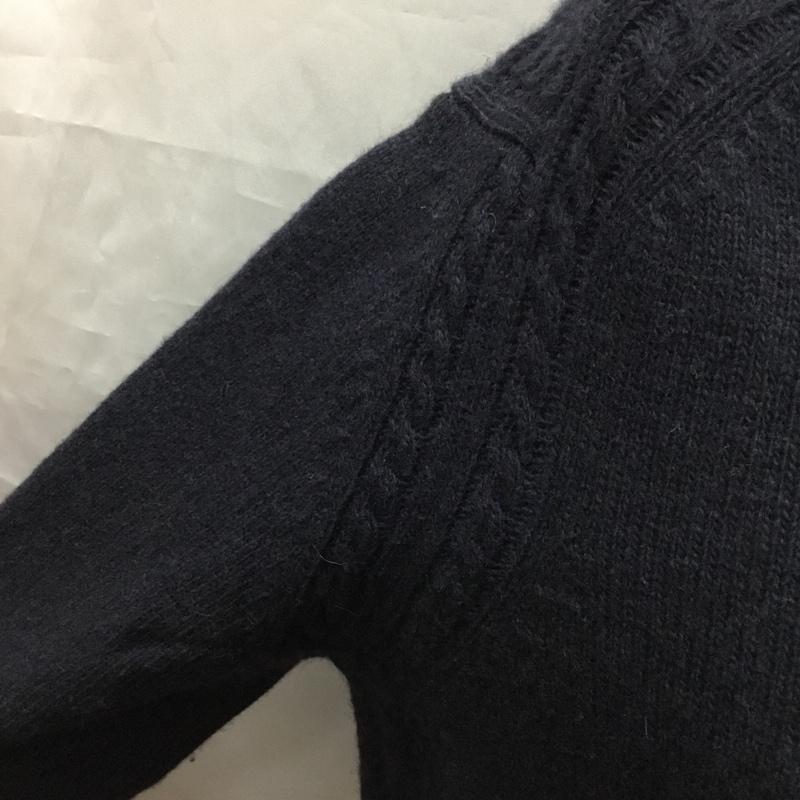 マークバイマークジェイコブス MARC by MARC JACOBS ニット、セーター 長袖 M4003190 ウール S 無地 紺 / ネイビー /  レディース USED 古着 中古 10118040