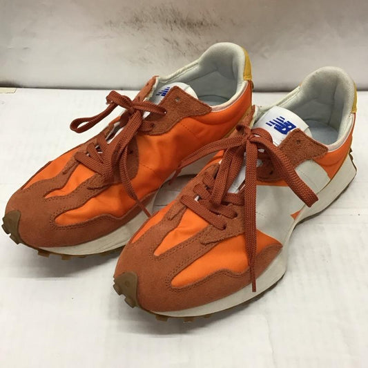 ニューバランス New Balance スニーカー スニーカー MS327CLA VARSITY ORANGE 28cm 28.0cm ロゴ、文字 橙 / オレンジ / X 黄 / イエロー /  メンズ USED 古着 中古 10114275