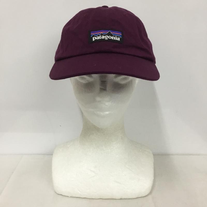 パタゴニア patagonia 帽子 キャップ ネットプラス ロゴ、文字 紫 / パープル /  メンズ USED 古着 中古 10143286