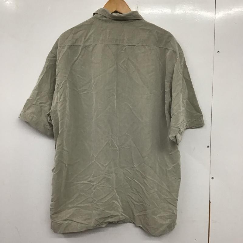 ザノースフェイス THE NORTH FACE シャツ、ブラウス 半袖 半袖シャツ 無地シャツ ポケットシャツ L 無地 灰 / グレー /  メンズ USED 古着 中古 10138559