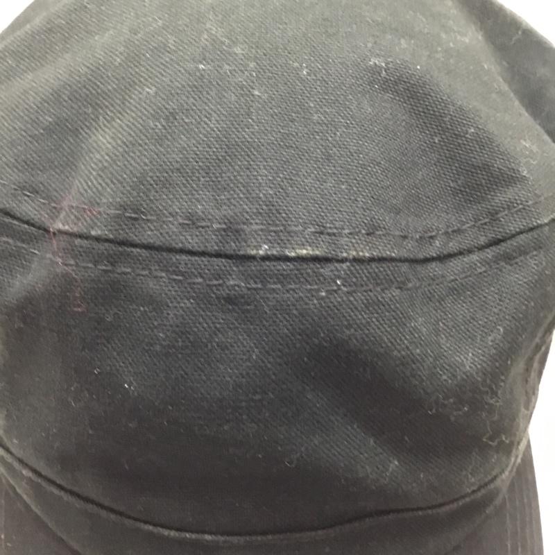 ニューエラ NEW ERA 帽子 キャップ ワークショック ロゴ、文字 黒 / ブラック /  メンズ USED 古着 中古 10109750