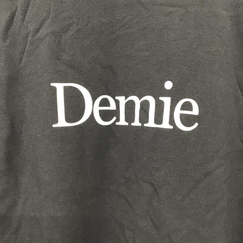 パブリュクス PUBLUX Tシャツ 半袖 半袖カットソー プリントTシャツ クルーネックカットソー L ロゴ、文字 黒 / ブラック /  メンズ USED 古着 中古 10130930