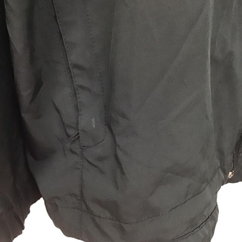 ザノースフェイス THE NORTH FACE ジャケット、上着 ジャンパー、ブルゾン np11705 ナイロンジャケット ジップアップジャケット スタンドカラー XL ロゴ、文字 黒 / ブラック /  メンズ USED 古着 中古 10143403