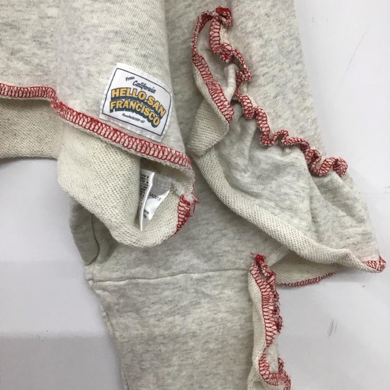 ハローサンフランシスコ HELLO.SANFRANCISCO カットソー 長袖 カットアウトフリルトップス CPZ1022106A0013 CIAOPANIC 無地 灰 / グレー /  レディース USED 古着 中古 10139987