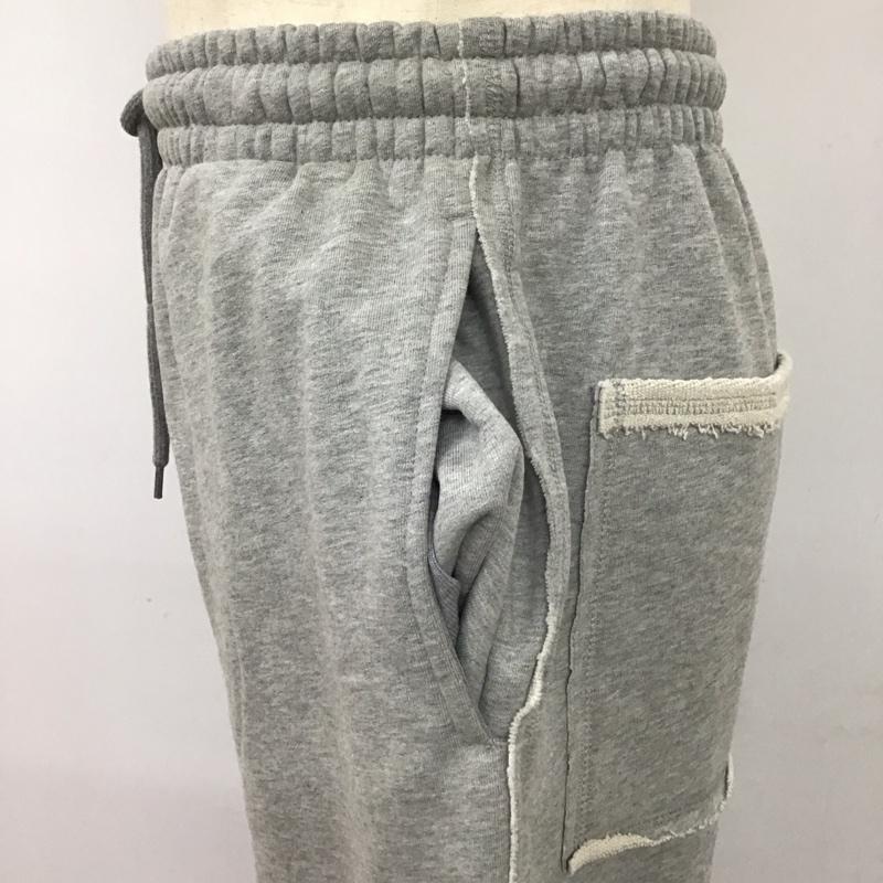 レリュームジャーナルスタンダード relume Journal Standard パンツ ワークパンツ、ペインターパンツ 22-030-464-0110-3-0 ボトム スウェットパンツ カジュアルパンツ L プリント 灰 / グレー /  メンズ USED 古着 中古 10114432